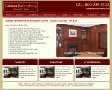 Cabinet Refinishing by Kenneth C Lewis